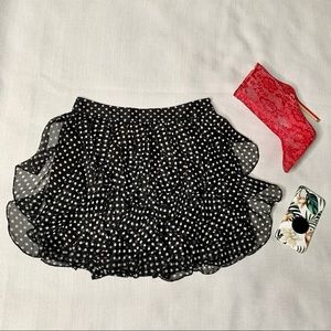 BEDO’ Ruffle Polka Dot Mini